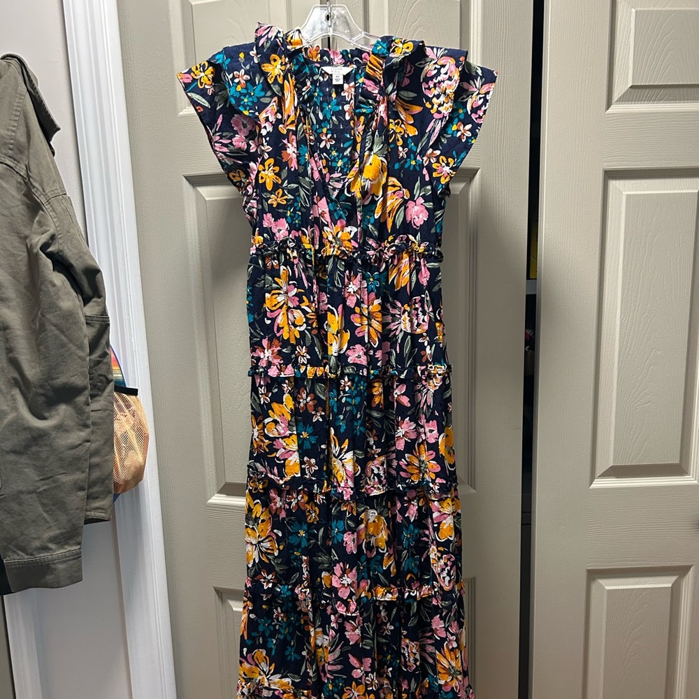 Crown & Ivy Floral Maxi Dress - Multicolor